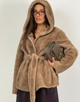 Pelliccia SISSY - Eco pelliccia modello accappatoio
