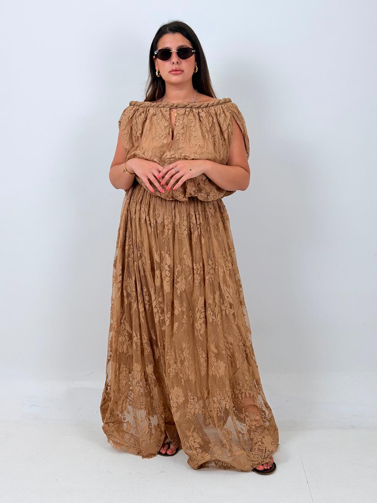 CURVY Abito TORI - Abito lungo COLLEZIONE CHIC