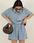 Cordset DIANA - Completo camicia e bermuda
