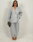 Cordset TERRY - Completo in felpa giacca e pantalone