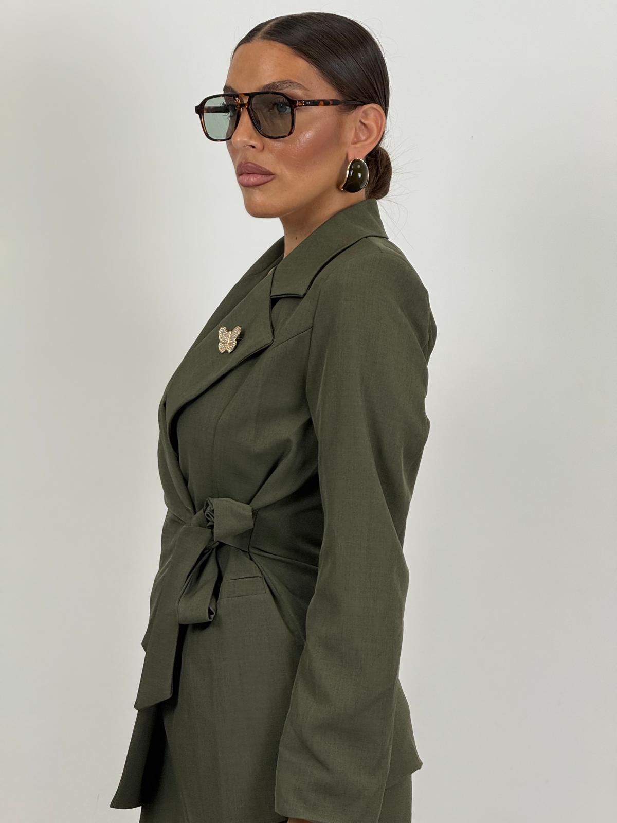 Tailleur ROMINA - Completo giacca con cintura e pantalone