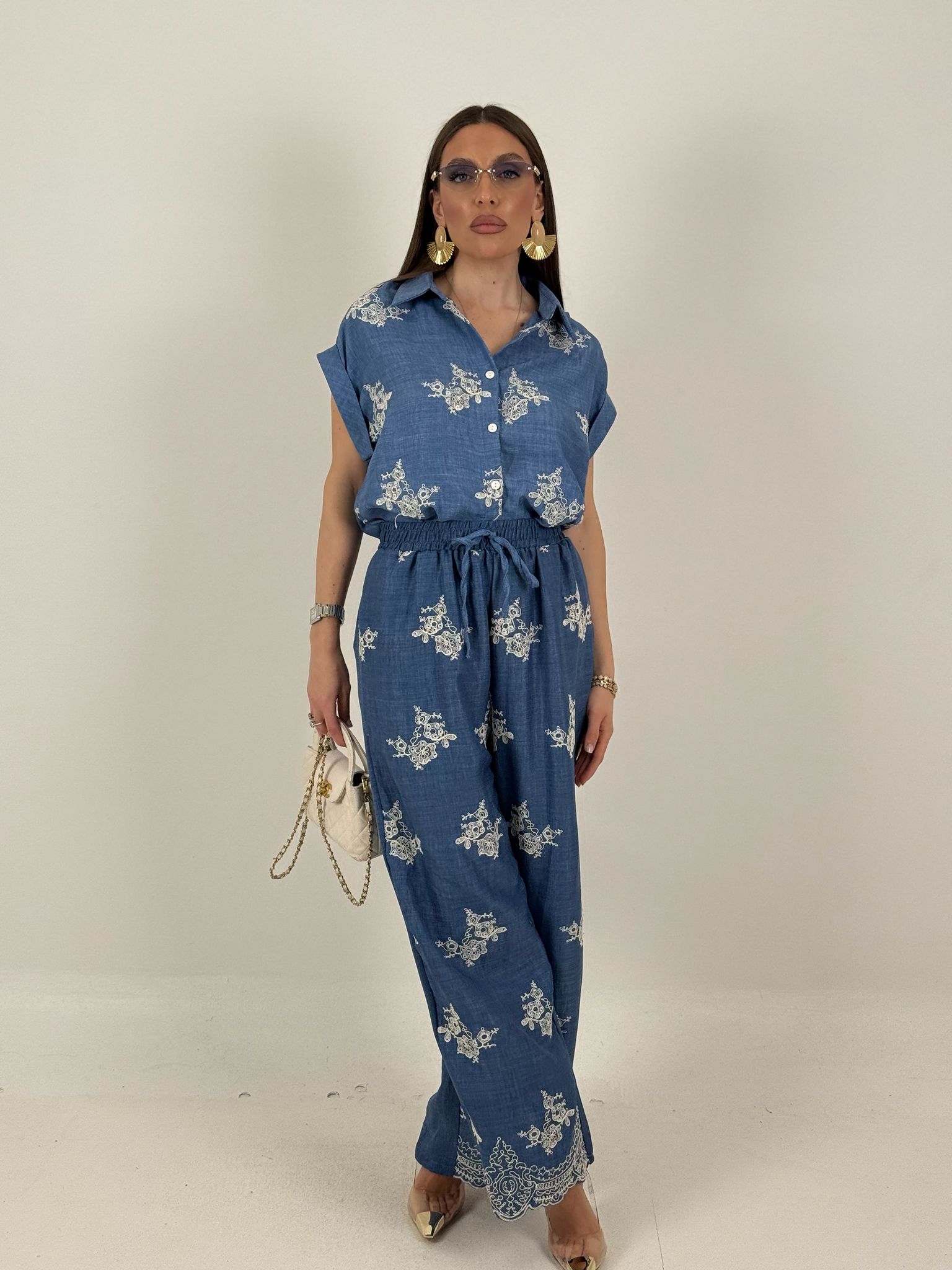 Cordset VINCY - Completo camicia e pantalone