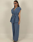 Cordset Zeynep - Completo gilet e pantalone