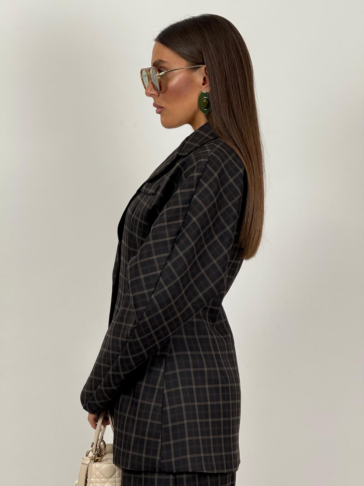 Tailleur DINA - Completo a quadri giacca e pantalone
