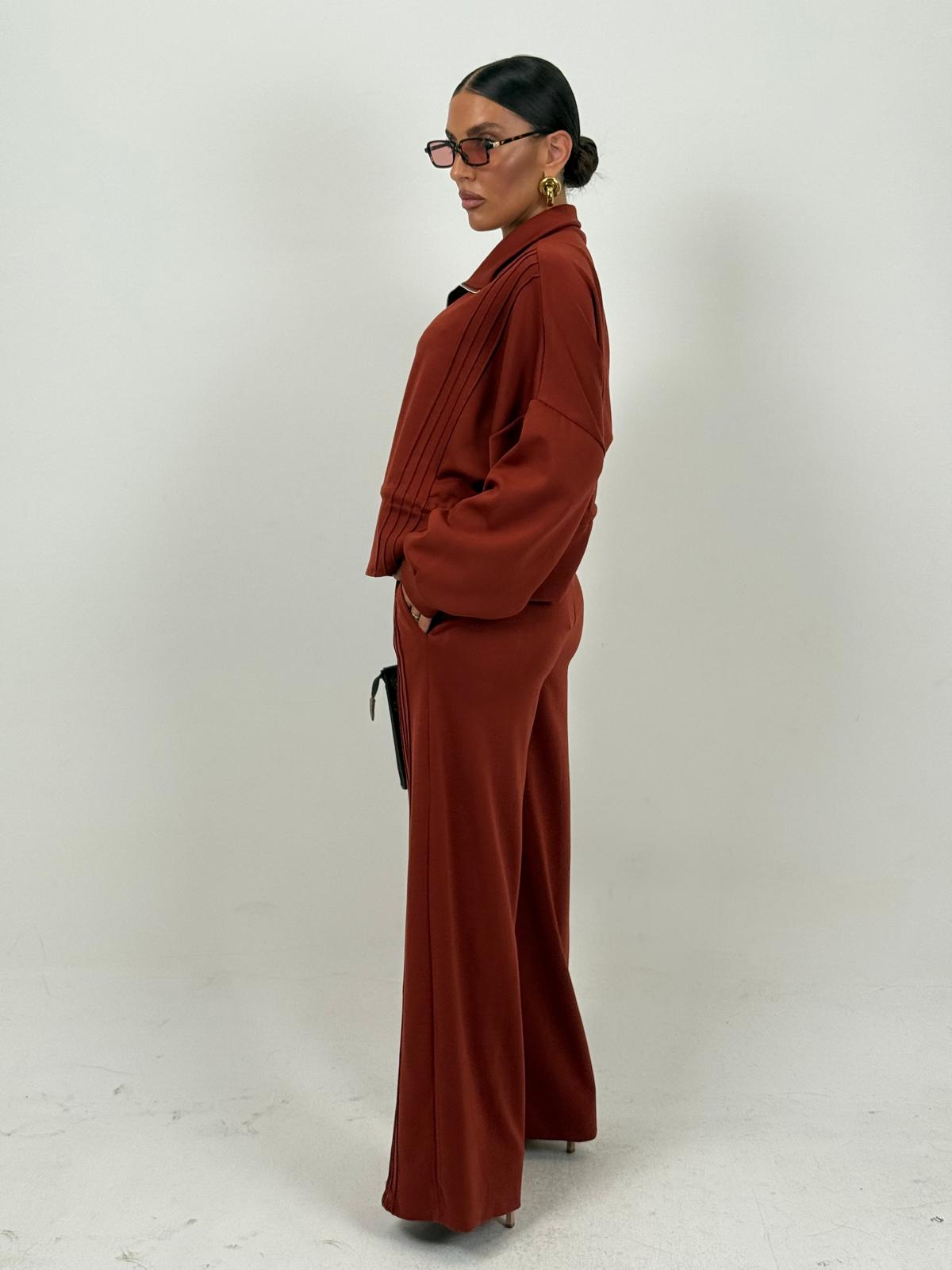 Cordset ANITA - COMPLETO BLUSA CON ZIP E PANTALONE