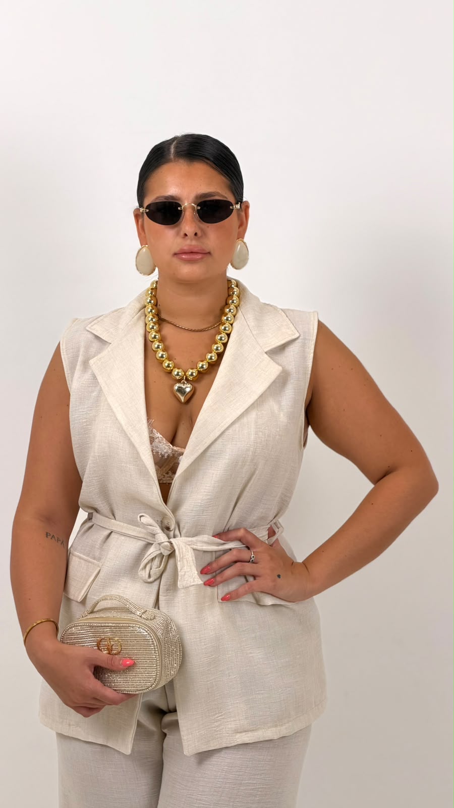 CURVY Tailleur FINNY - Completo gilet e pantalone