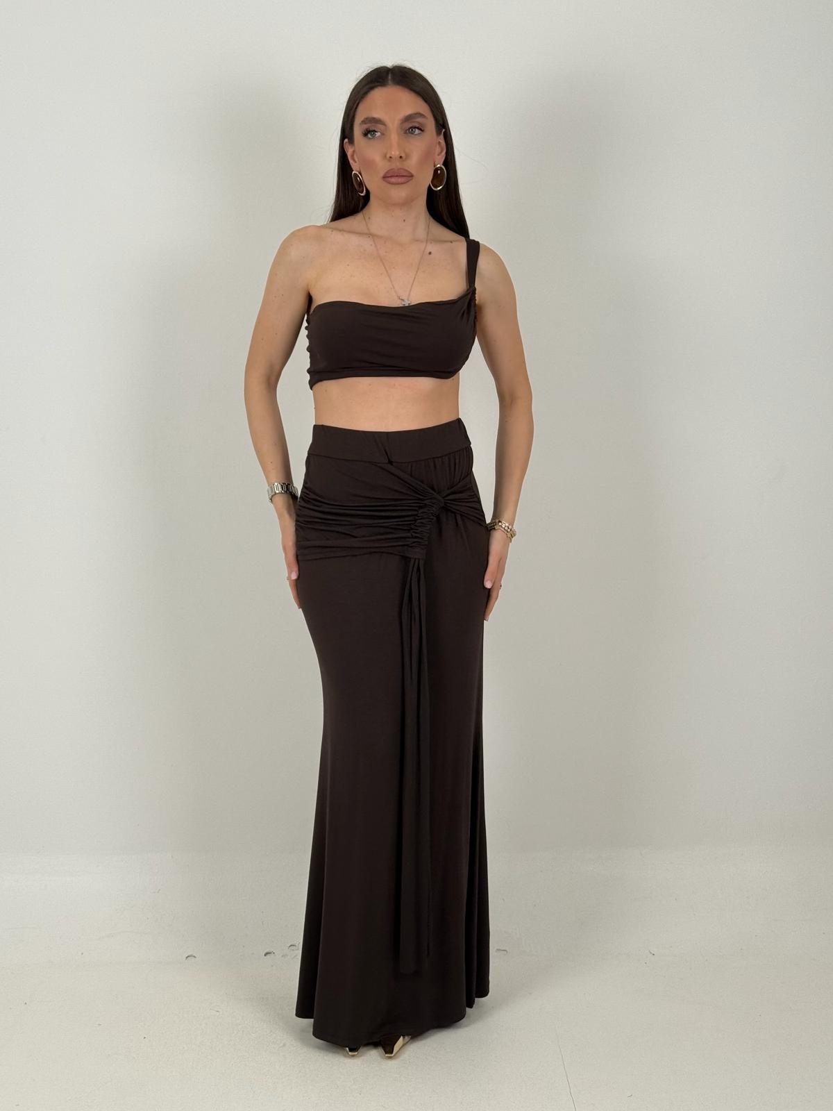 Cordset OLIMPIA - Completo top e gonna lunga