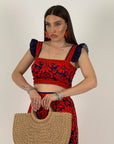 Cordset ROMY - Completo top e gonna lunga