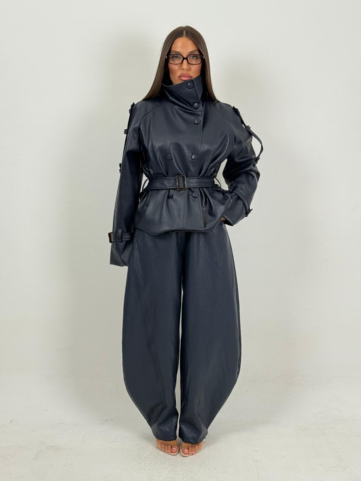 Cordset IRENE - Completo in ecopelle giacca e pantalone