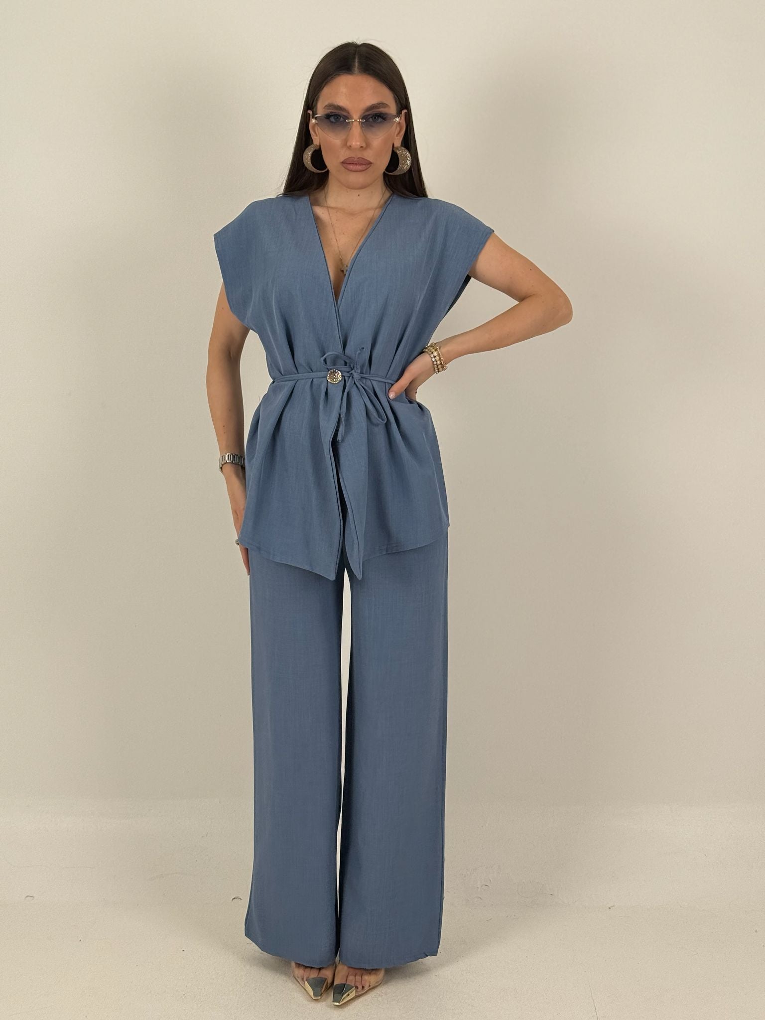 Cordset Zeynep - Completo gilet e pantalone
