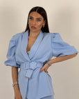 Tailleur FABRY - completo giacca con cintura e pantalone