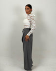 Pantalone ENORA - Pantalone gessato