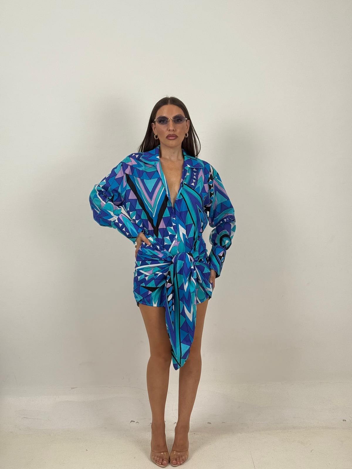 Cordset DELFINA - Completo camicia e gonna pareo