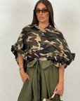 Camicia fantasia militare