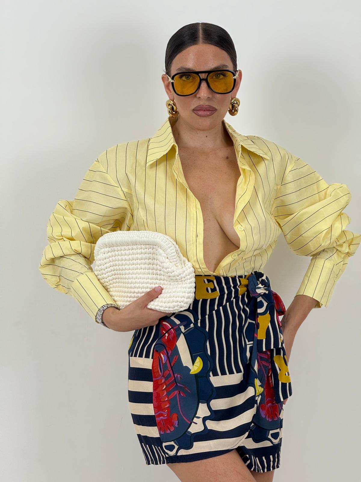 Camicia ORO a righe