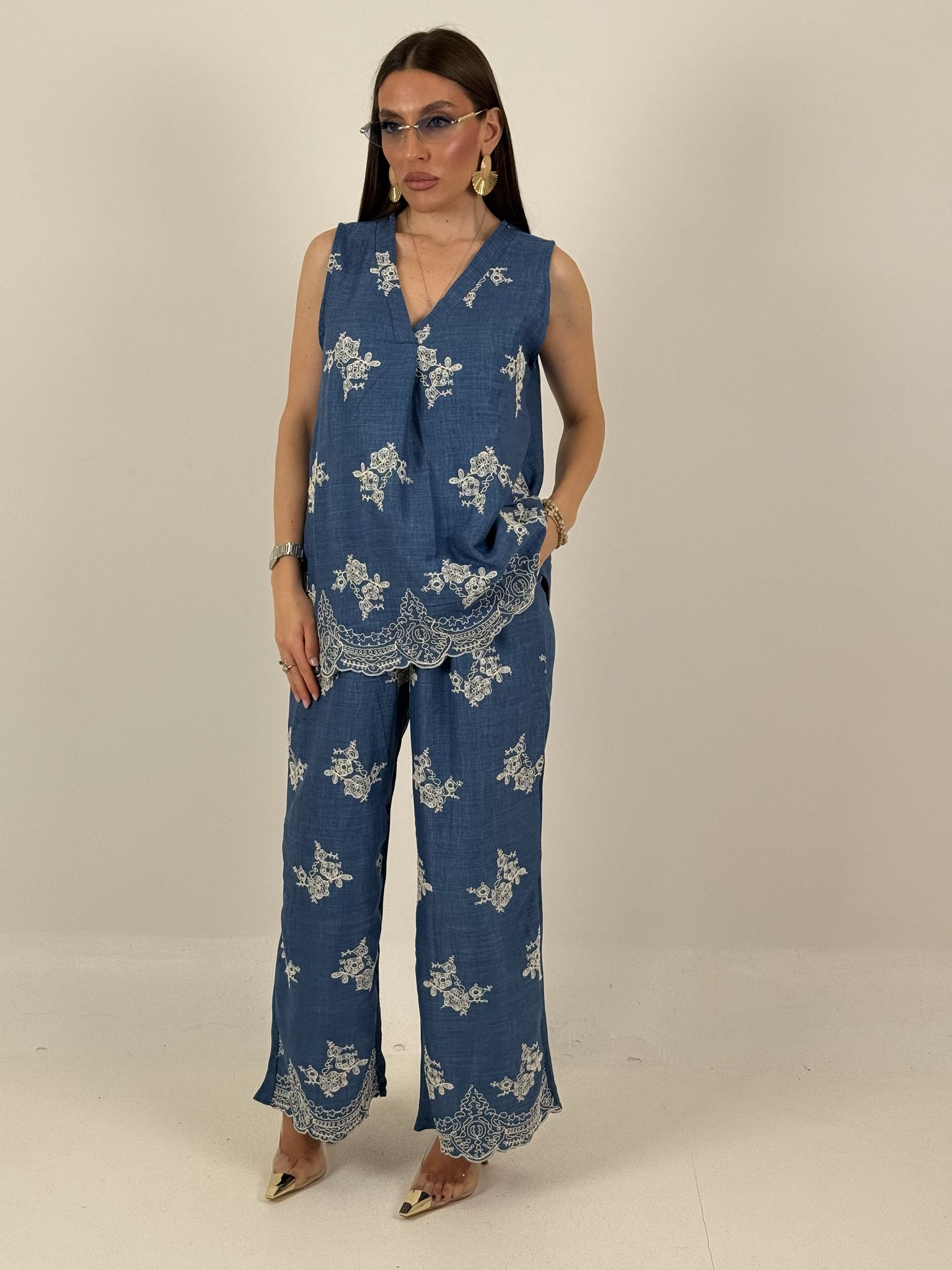 Cordset LULU - Completo blusa e pantalone