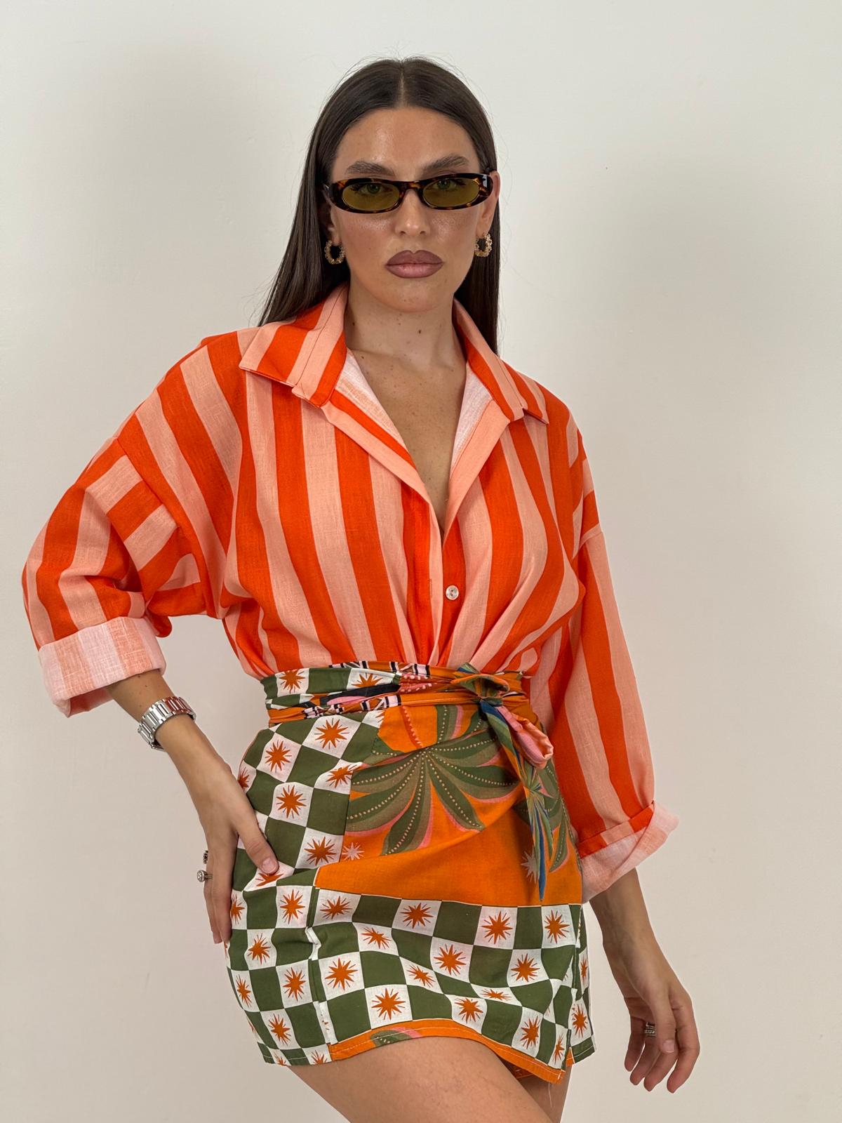 Camicia BAHARI - CAMICIA BICOLORE