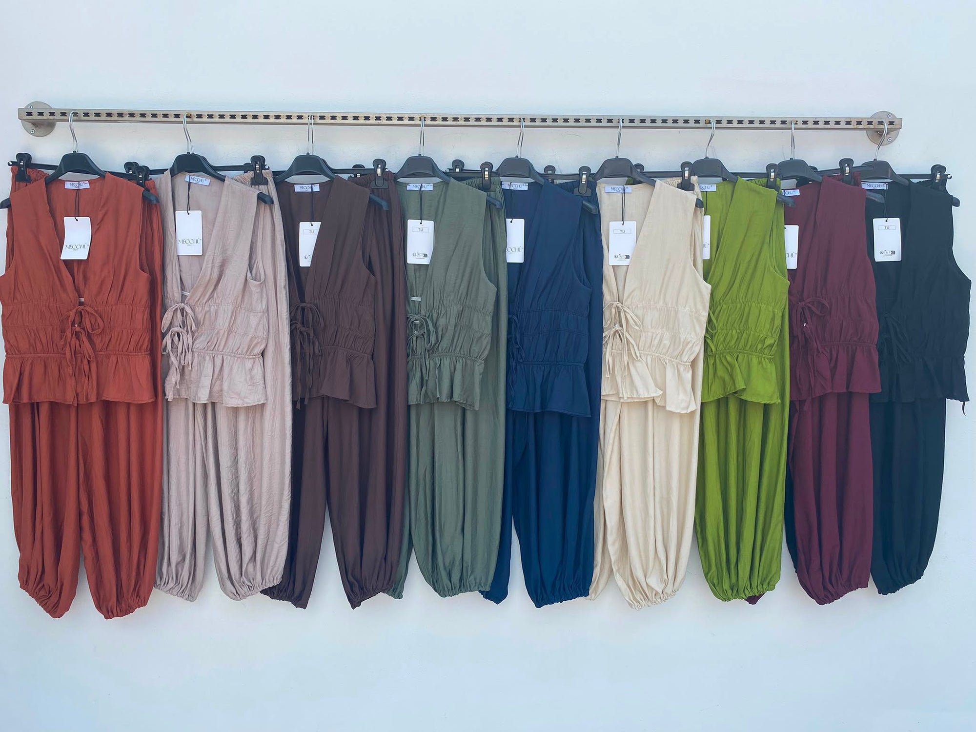 Cordset FRANCESCA - Completo top e pantalone