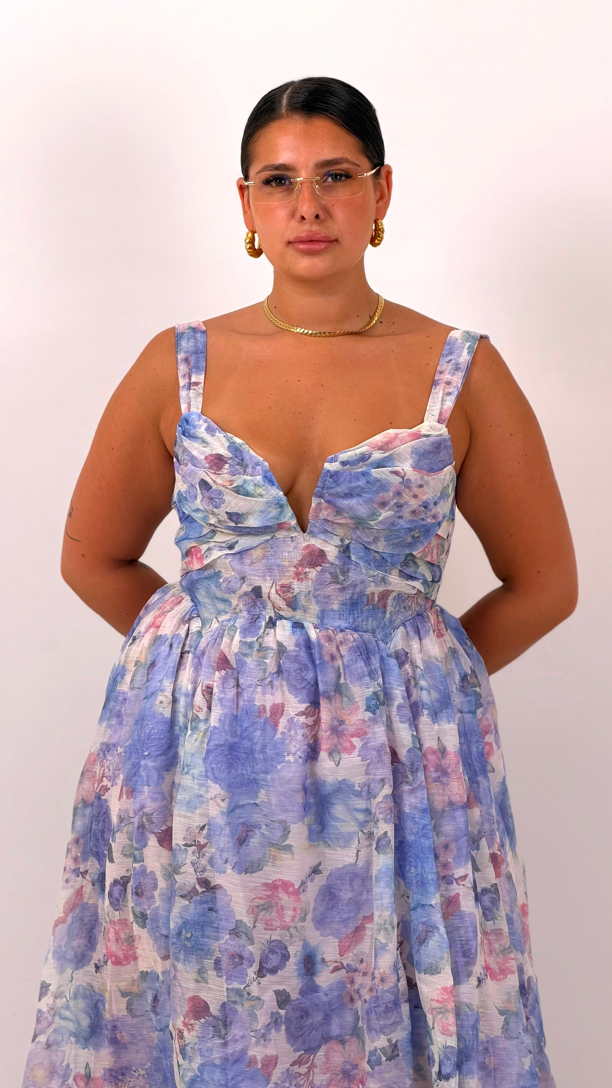 CURVY Abito PRIMULA - Abito lungo COLLEZIONE CHIC