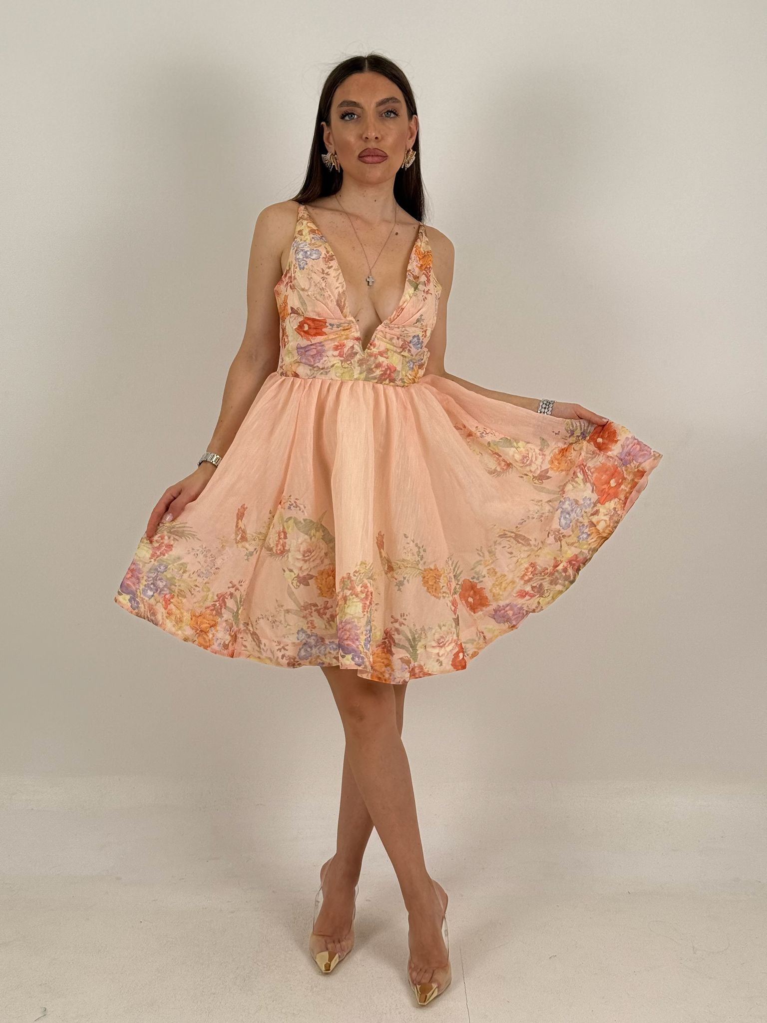 Abito Ophelie - Abito corto  con gonna ampia - COLLEZIONE CHIC