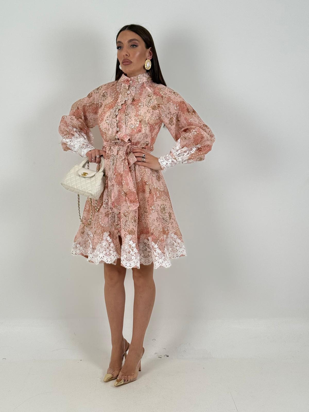 SALDO Abito NUH - Abito corto a fantasia COLLEZIONE CHIC