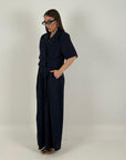Tailleur PALMA - Completo giacca corta e pantalone gessato