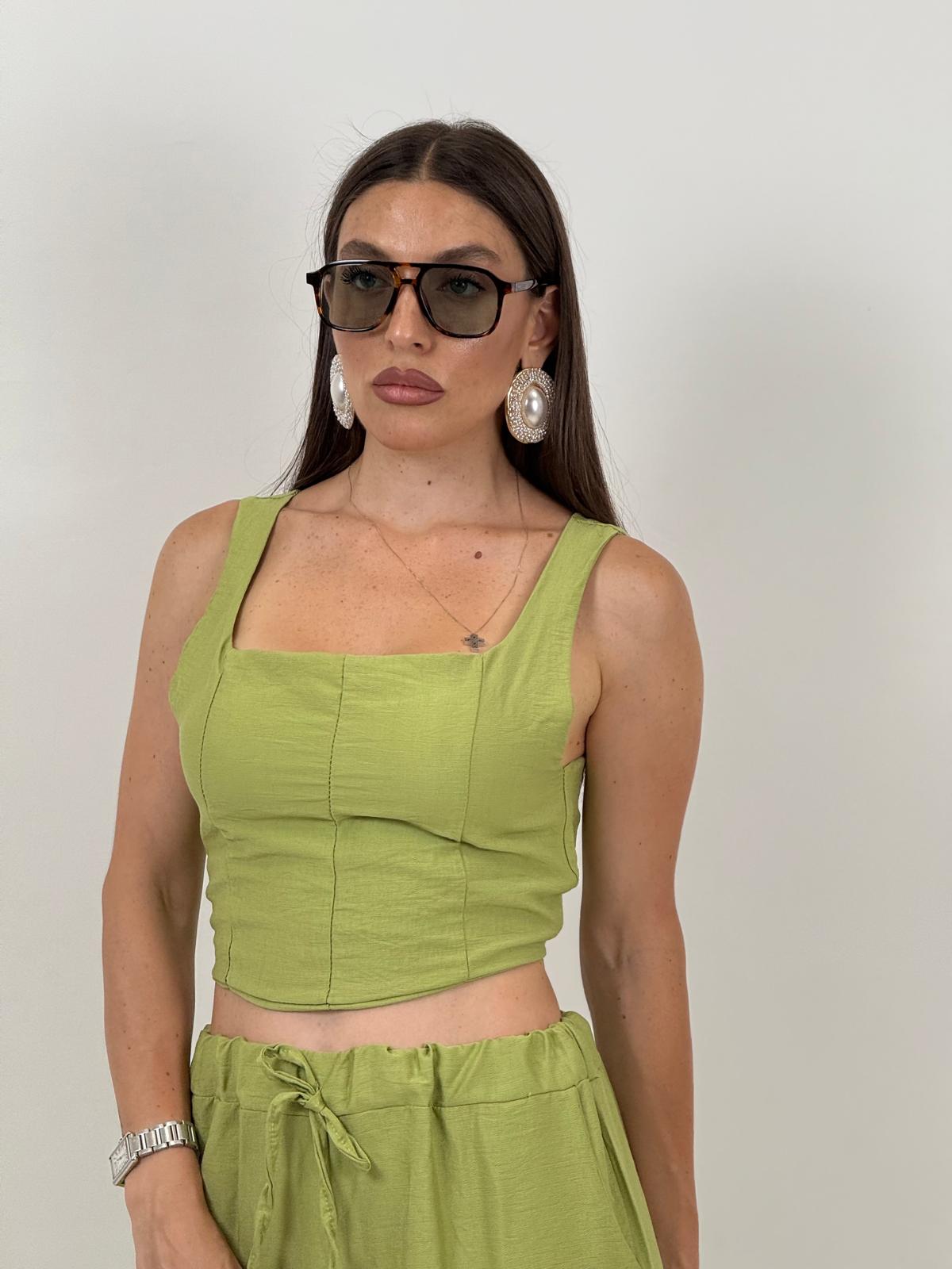 Cordset HURI - Completo top e pantalone