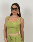 Cordset HURI - Completo top e pantalone