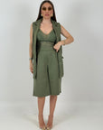 Cordset OLGA - Completo GILET e bermuda