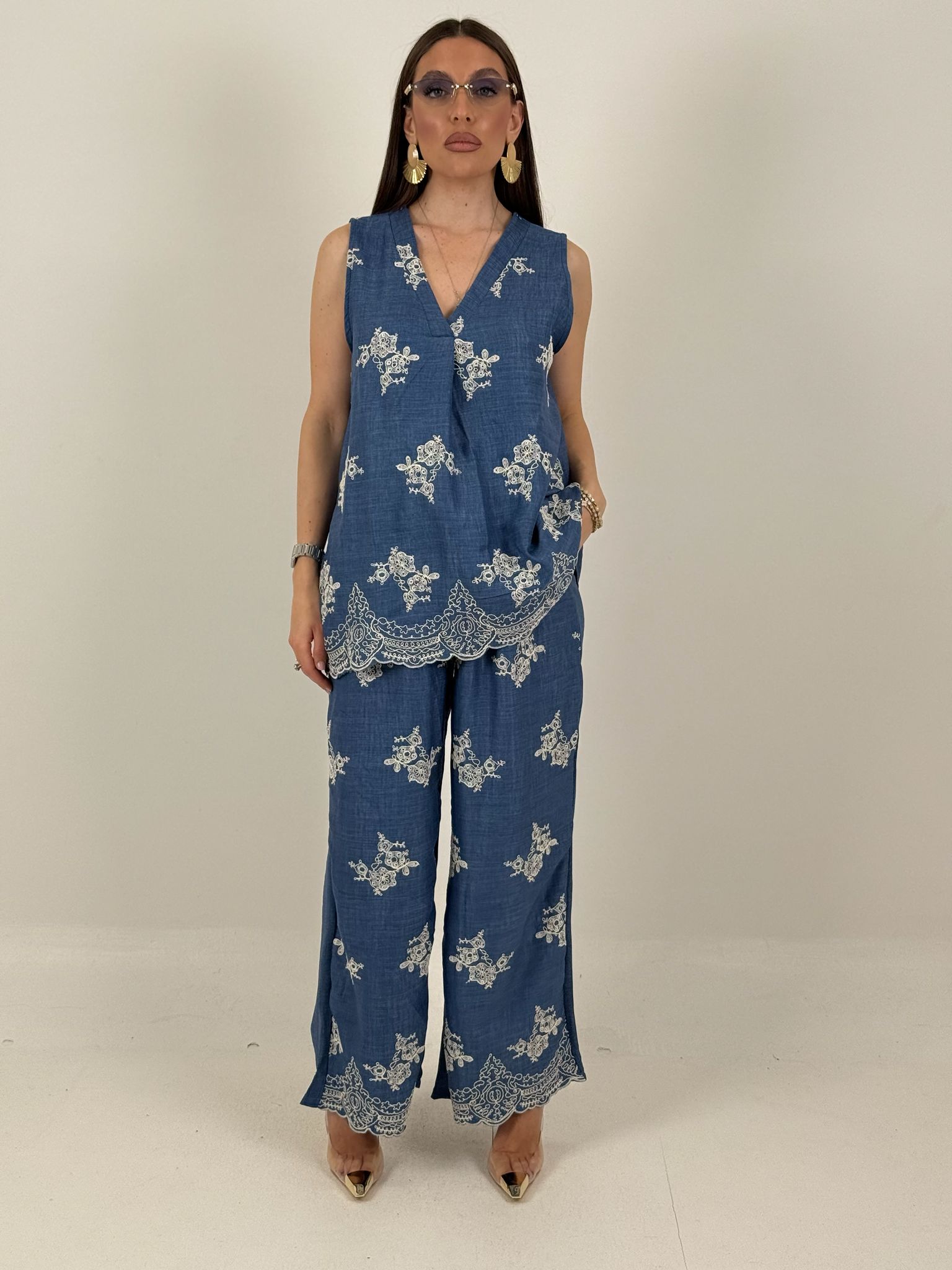 Cordset LULU - Completo blusa e pantalone