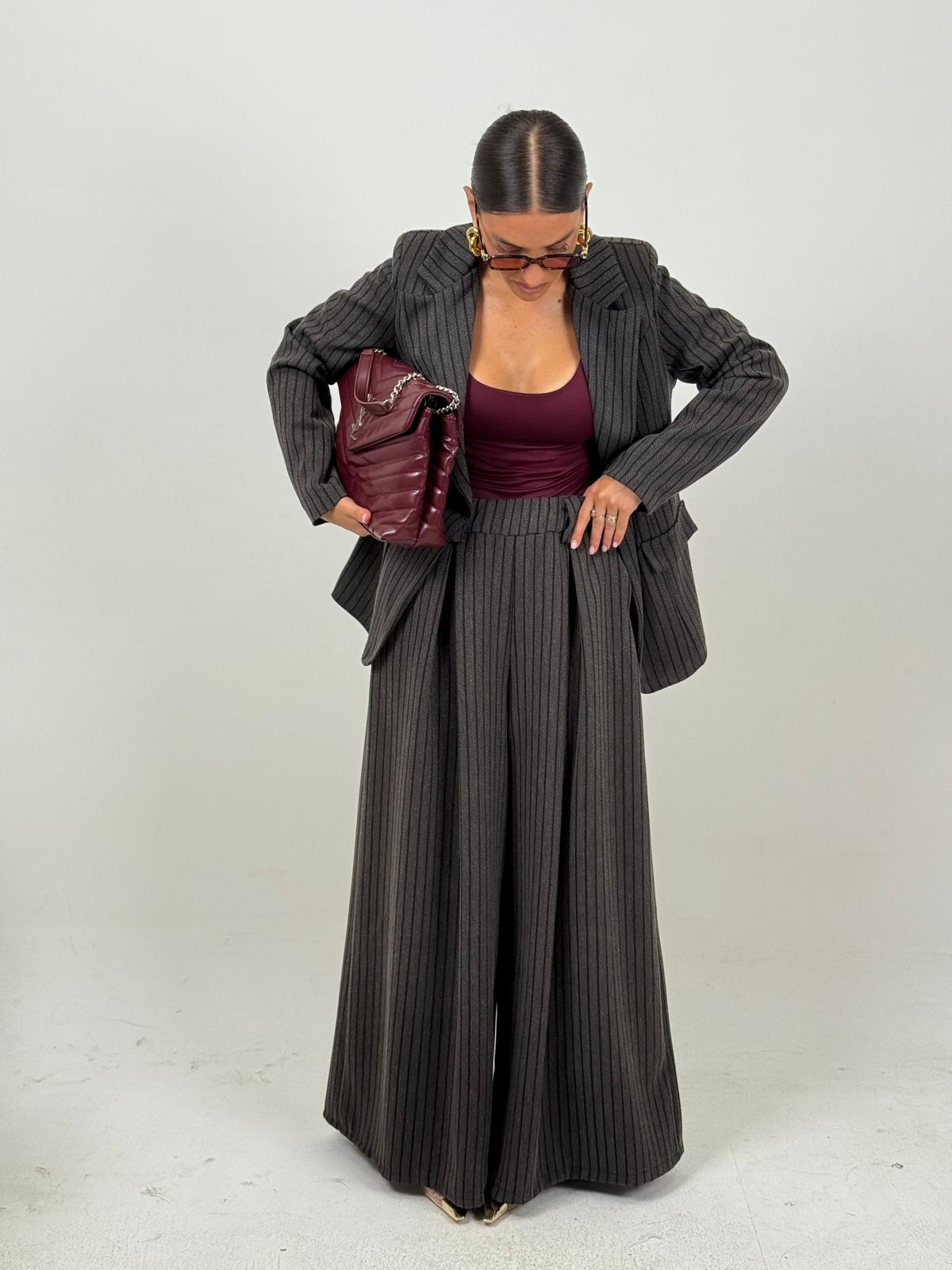 Tailleur MARIA - Completo giacca e pantalone gessato