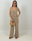 Cordset ALIZEE - Completo gilet e pantalone