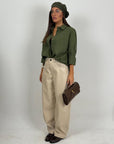 Pantalone EMILY in ecopelle