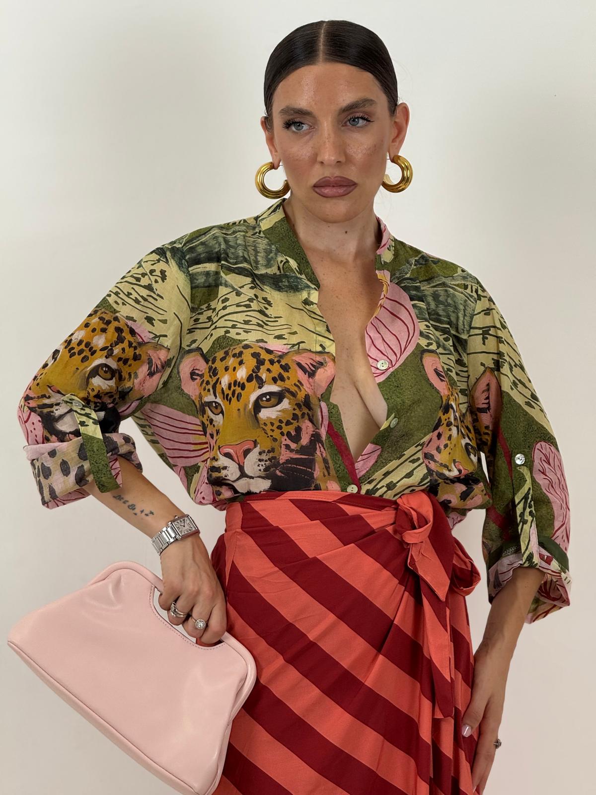 Cordset SIMBA - completo gonna pareo e camicia