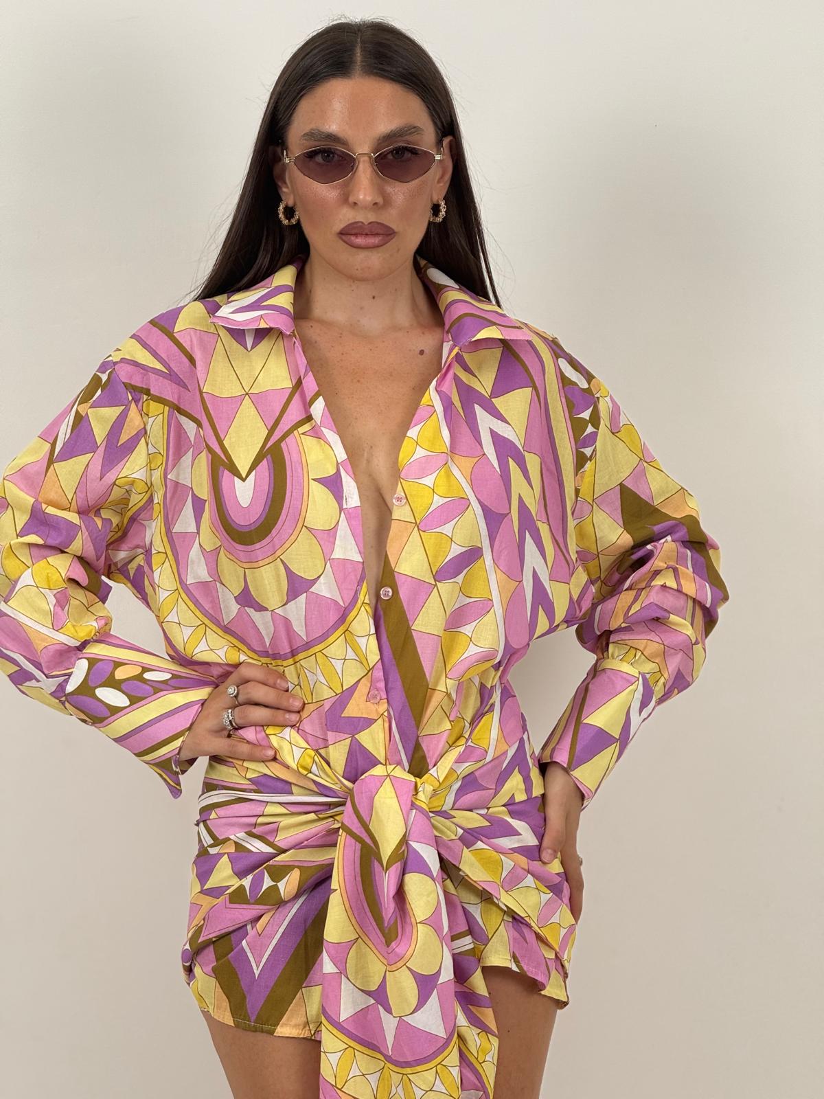 Cordset DELFINA - Completo camicia e gonna pareo