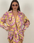 Cordset DELFINA - Completo camicia e gonna pareo
