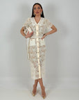 SALDO Abito BRENDA - Abito lungo in pizzo Collezione chic