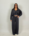 Tuta KENDA - Completo felpa con zip e pantalone