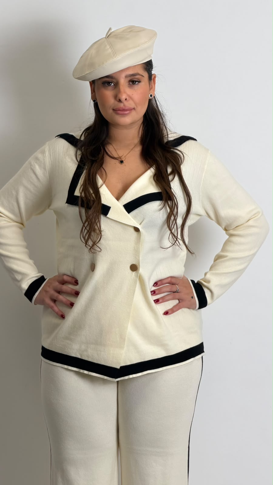 CURVY Cordset LIATRIS - COMPLETO MAGLIA E PANTALONE