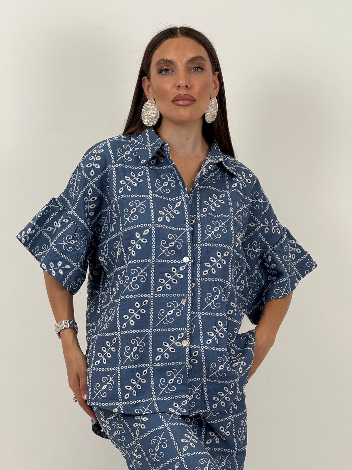 SALDO Cordset NORTH - Completo camicia e pantalone