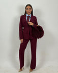 Tailleur Agatha - Tailleur -Jacke mit Bug im Leben und Pfotenhosen