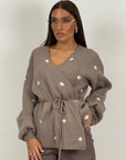 Cardigan ad incrocio ZOYA