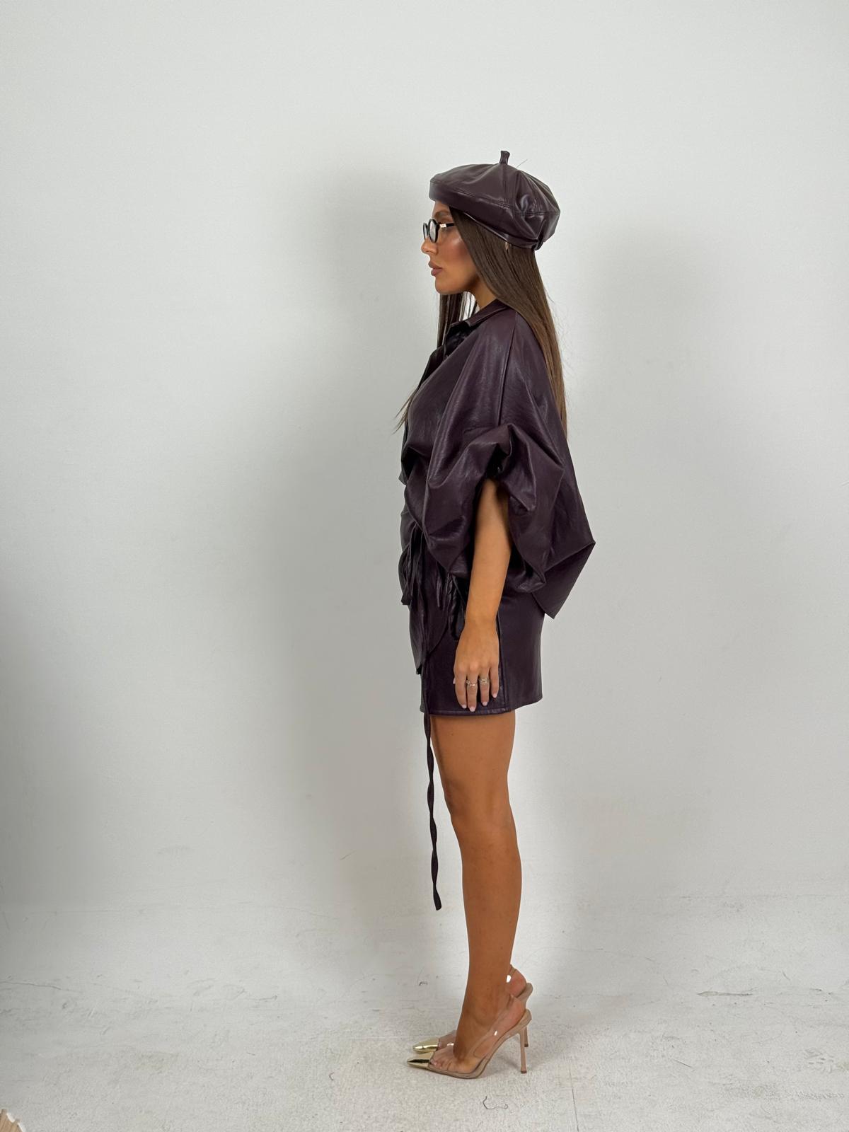 Camicia SARUCCIA  in ecopelle