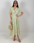 Abito BRENDA - Abito lungo in pizzo con cintura - COLLEZIONE CHIC