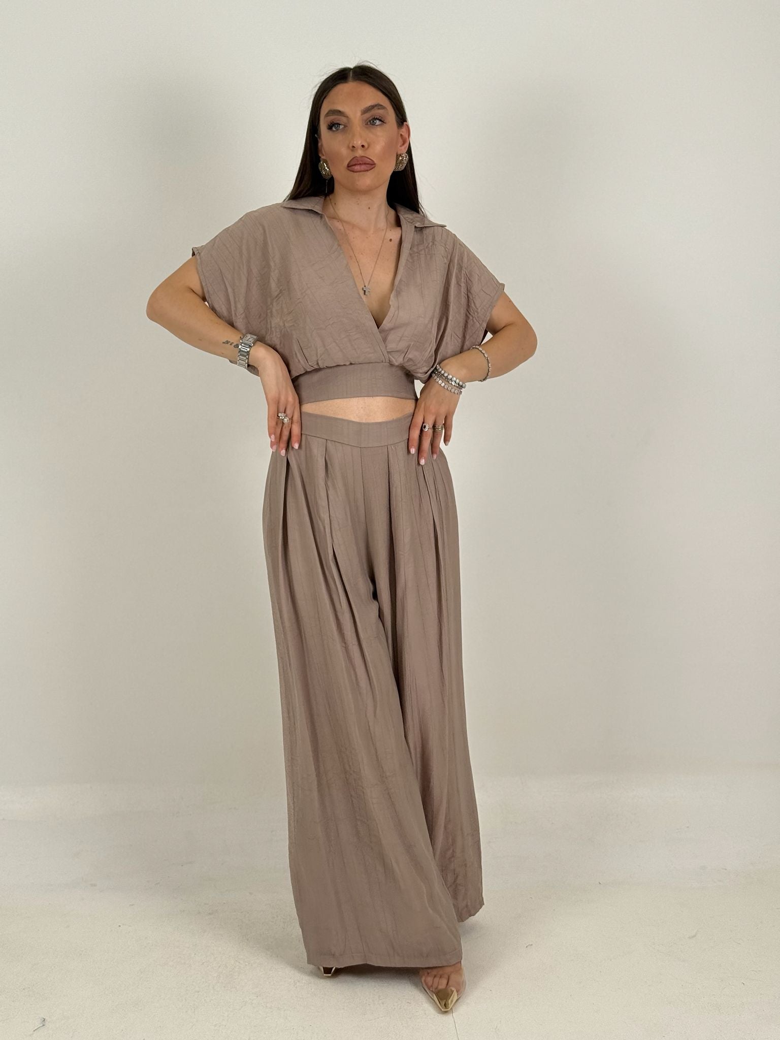 Cordset FIORINA - Completo tope e pantalone