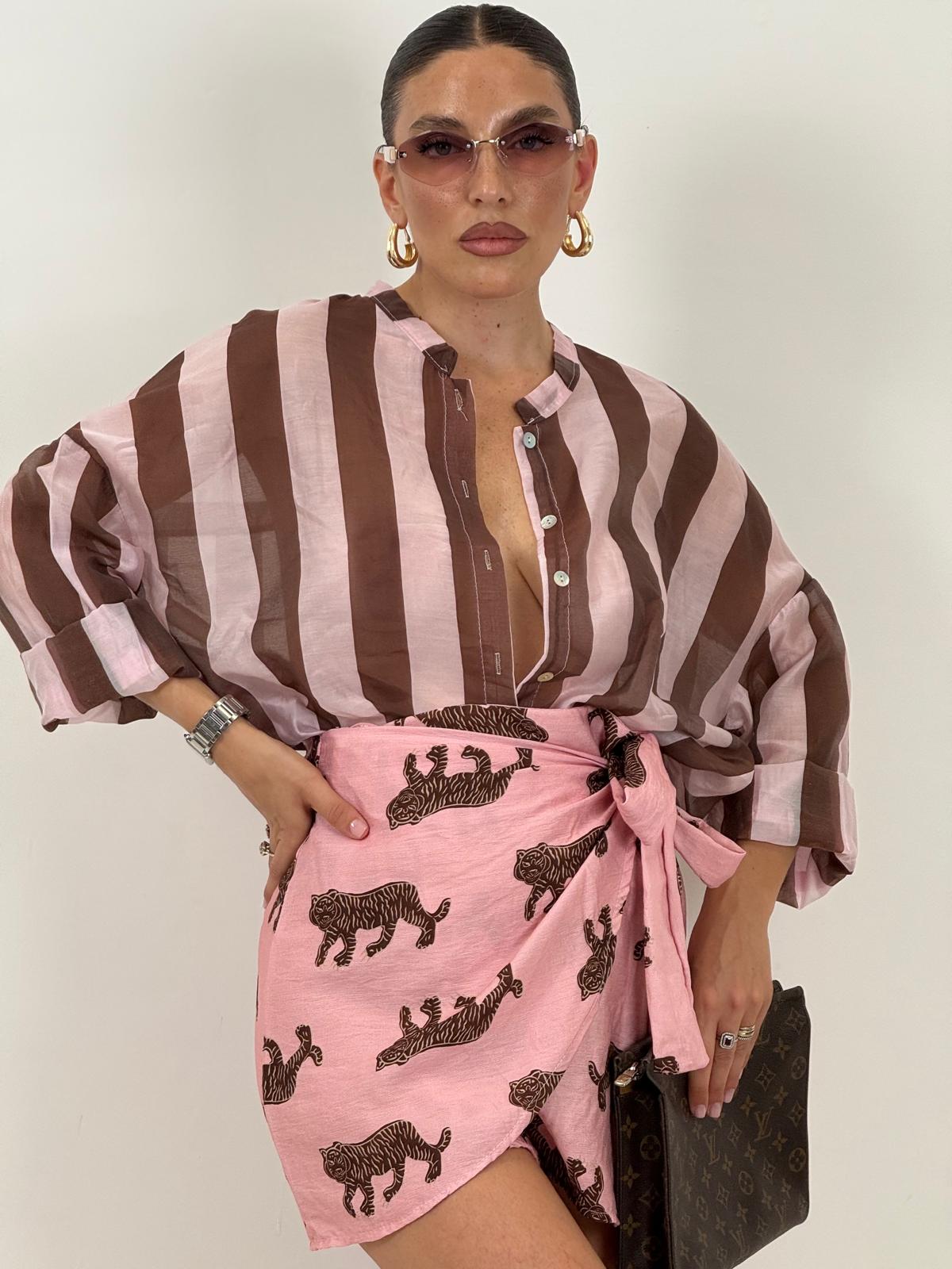Camicia a righe CIPRIA&amp;MARRONE