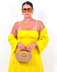 CURVY Cordset ISCHIA - completo composto da vestito longuette e camicia