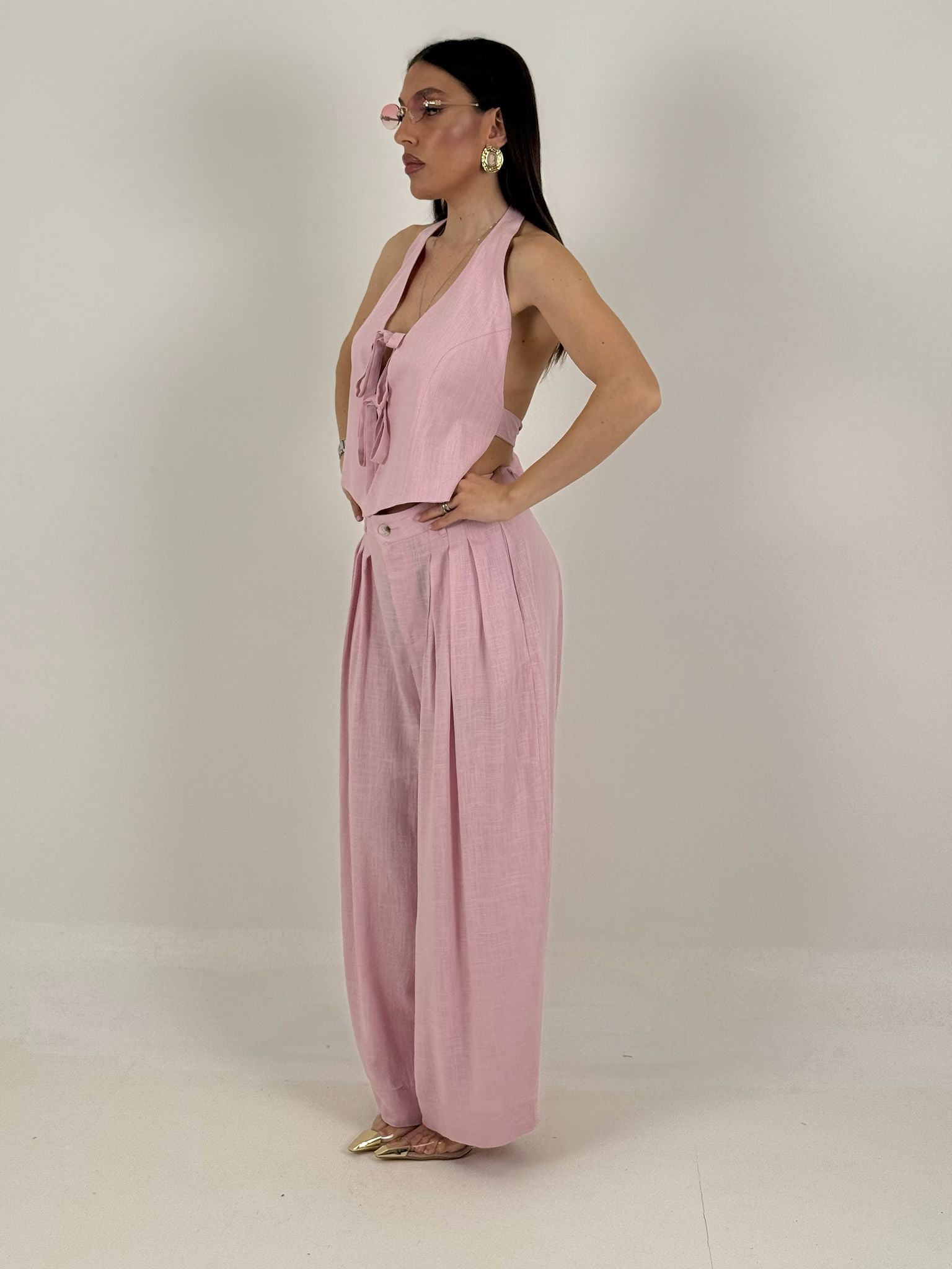 Cordset ZOE - Completo top e pantalone