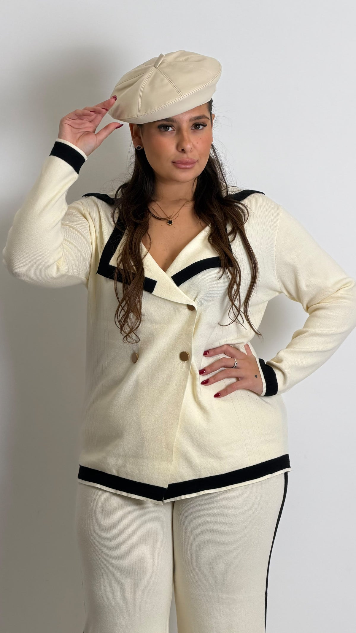 CURVY Cordset LIATRIS - COMPLETO MAGLIA E PANTALONE