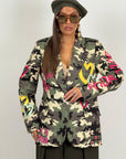 Giacca HEART Fantasia militare